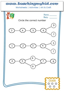 printable kindergarten math worksheets