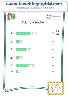 Free printable preschool worksheets