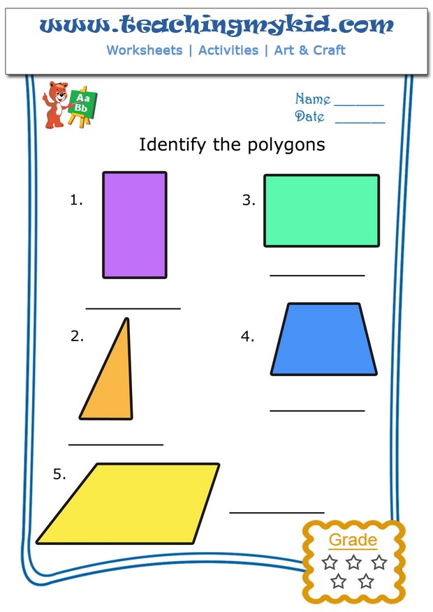 preschool math worksheets