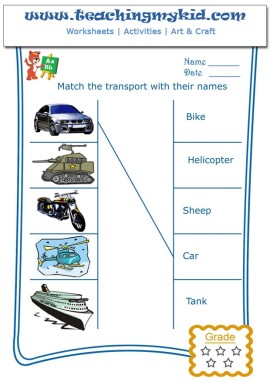 Fun worksheets for kids