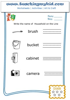 Spelling worksheets