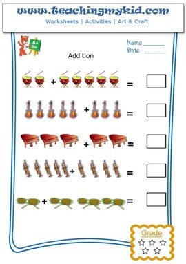 Preschool printable worksheets