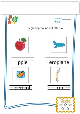 Worksheets for kids