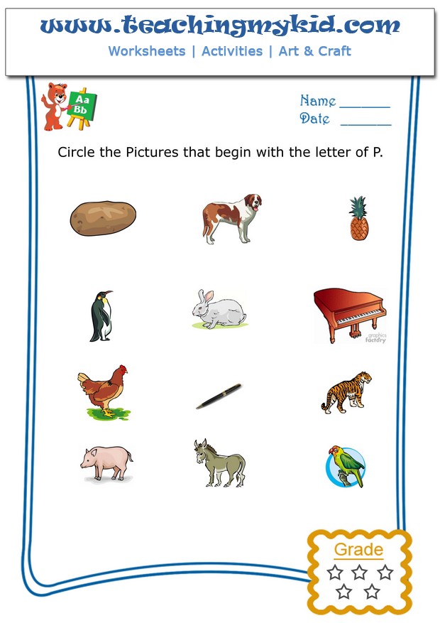 worksheet-for-kids-circle-the-pictures-that-begin-with-the-letter-p