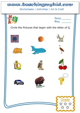 worksheet for kids