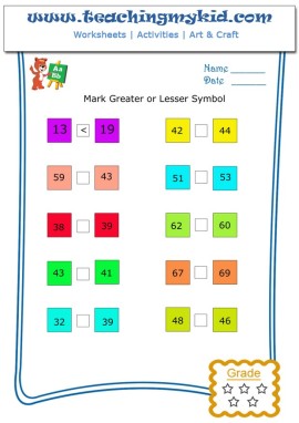 kindergarten math activities