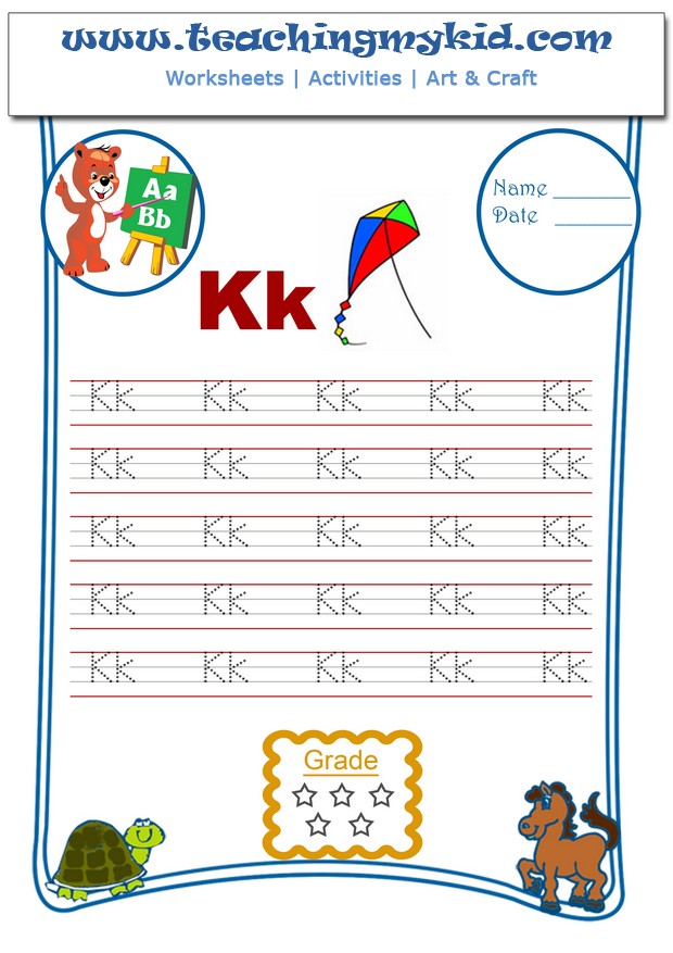 Free Worksheets for Kindergarten