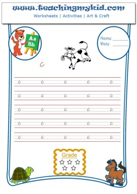 Preschool printable worksheets