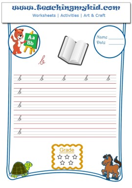 Handwriting worksheet