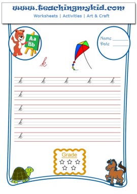 Preschool worksheets