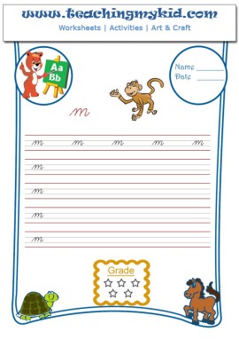 Pre k worksheets