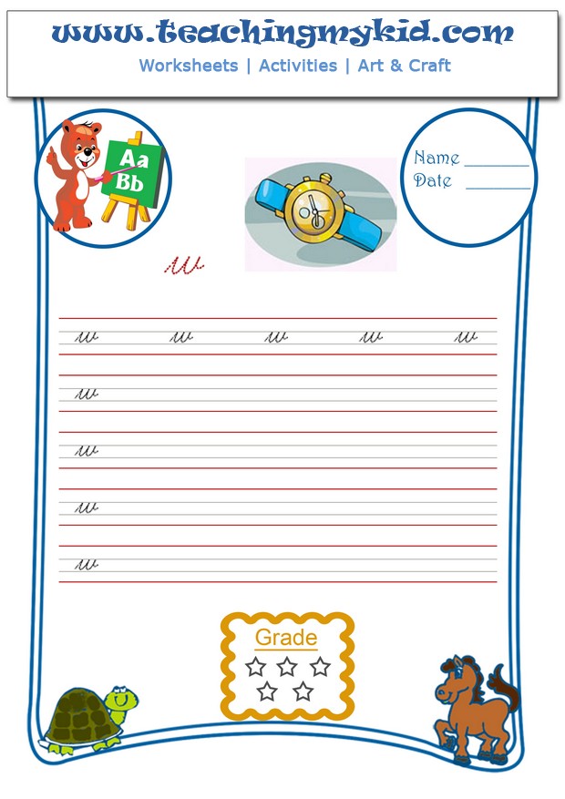 Fun worksheets for kids