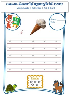 Handwriting worksheets