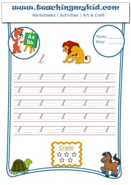 Preschool worksheets