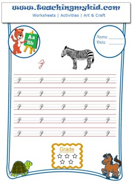 Handwriting worksheets for kids