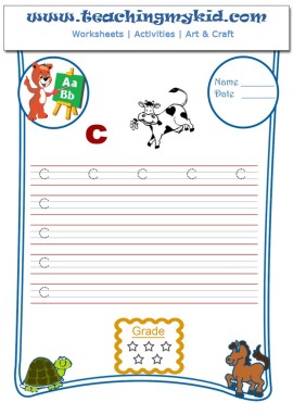 Handwriting worksheets for kids