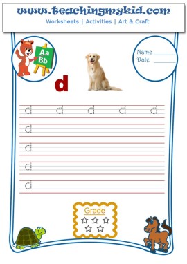 Handwriting worksheets