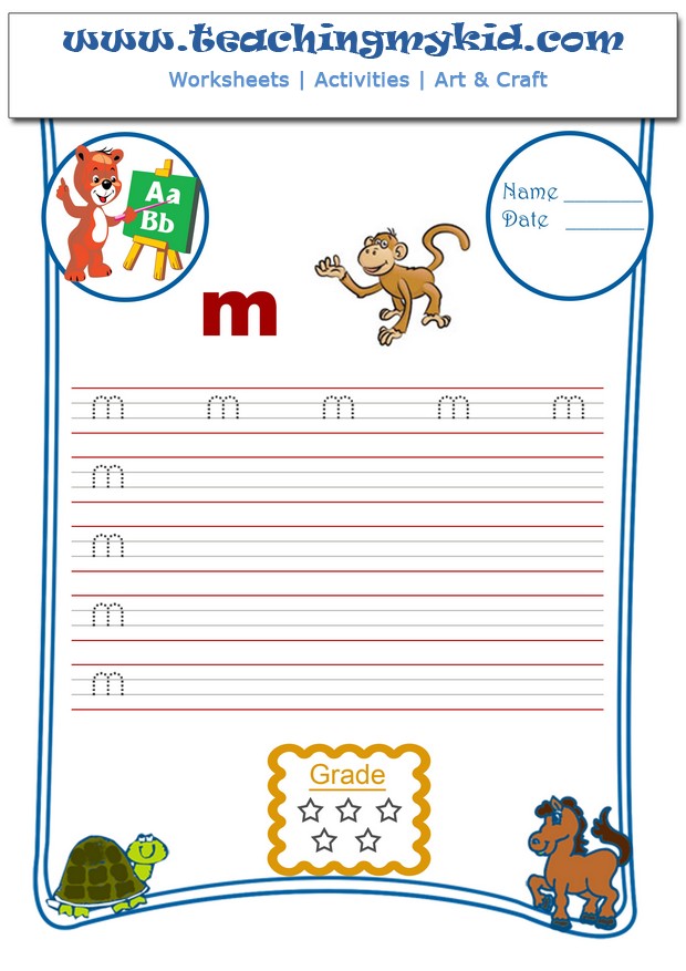 Printable preschool worksheets