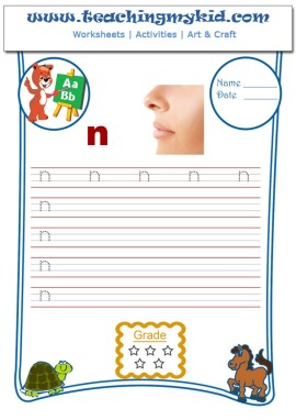 Free preschool worksheets