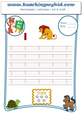 Printable kindergarten worksheets