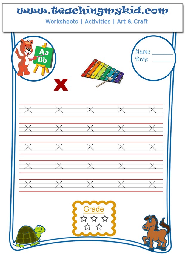 Free handwriting worksheets