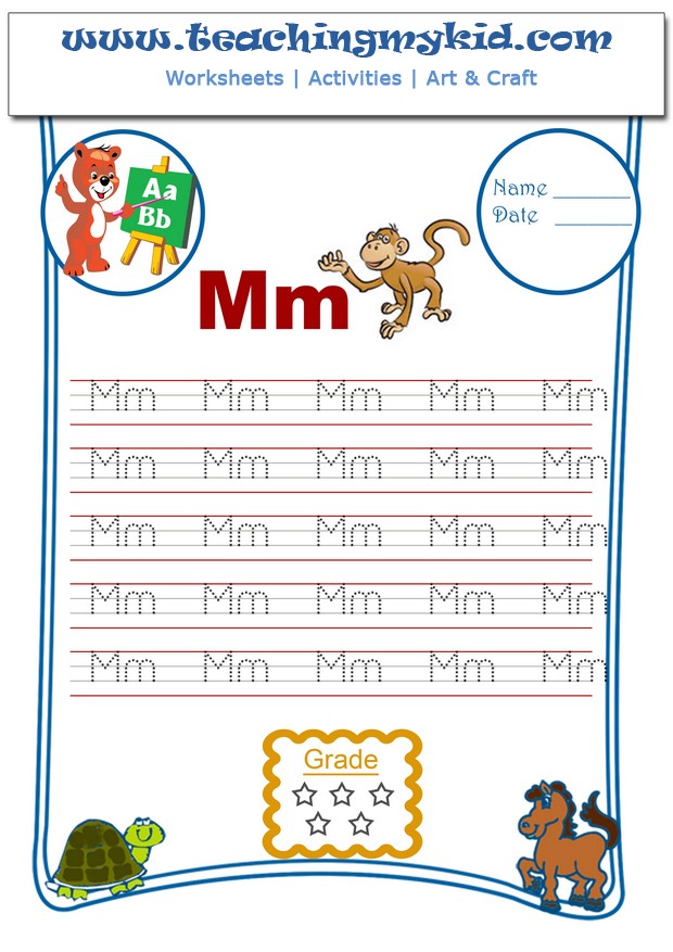free-preschool-worksheets-capital-and-lower-letter-mm