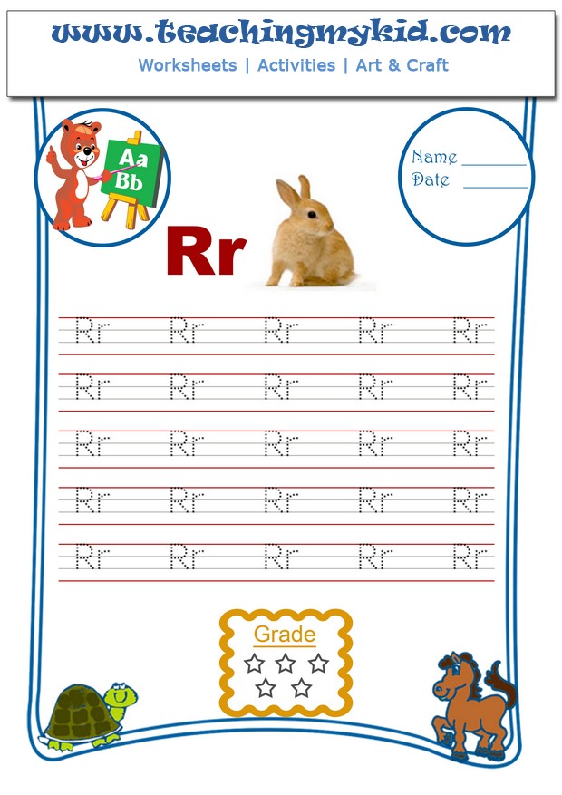Free printable kindergarten worksheet