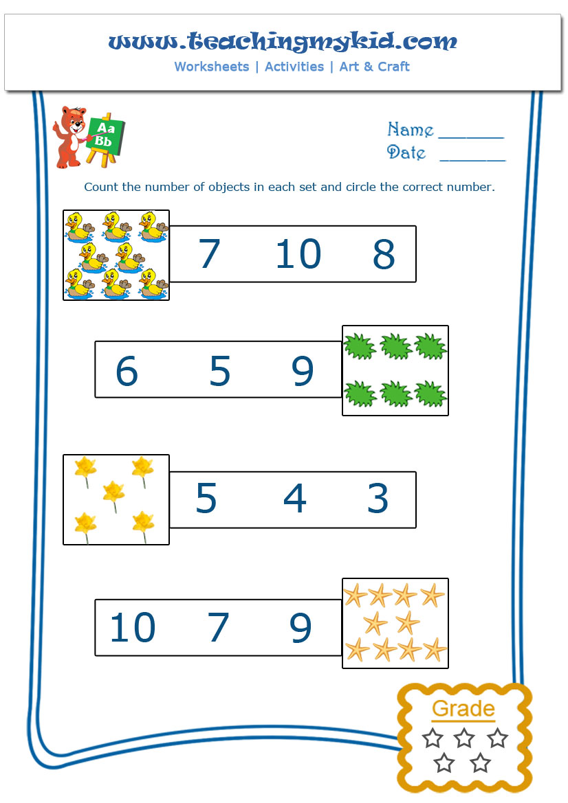 Number Kids - Counting Numbers & Math Games free