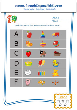 printable kindergarten worksheets